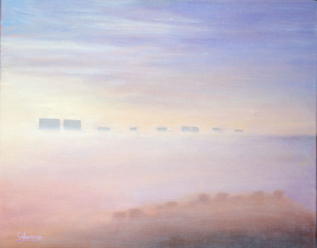 Niebla Oil Canvas Landscaping