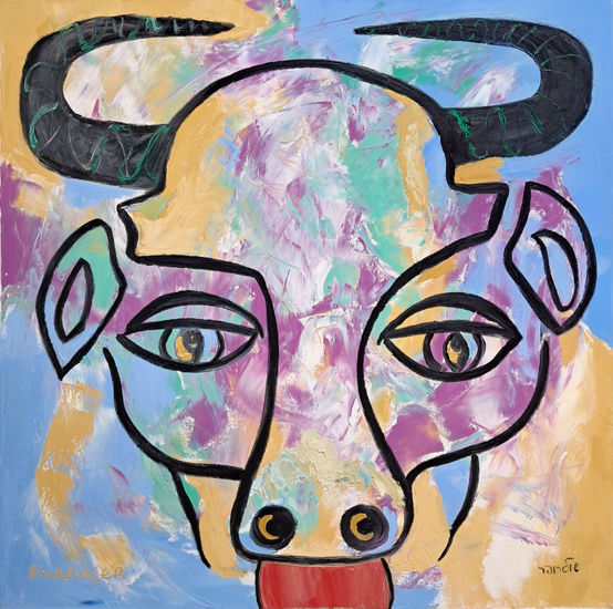 sin titulo Oil Canvas Animals