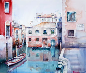 Venezia en calma,...
