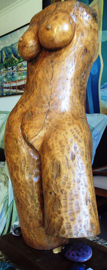 TORSO FEMENINO Madera Figurativa