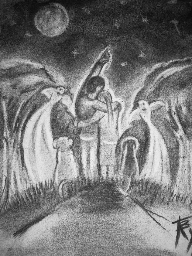 pareja cielo