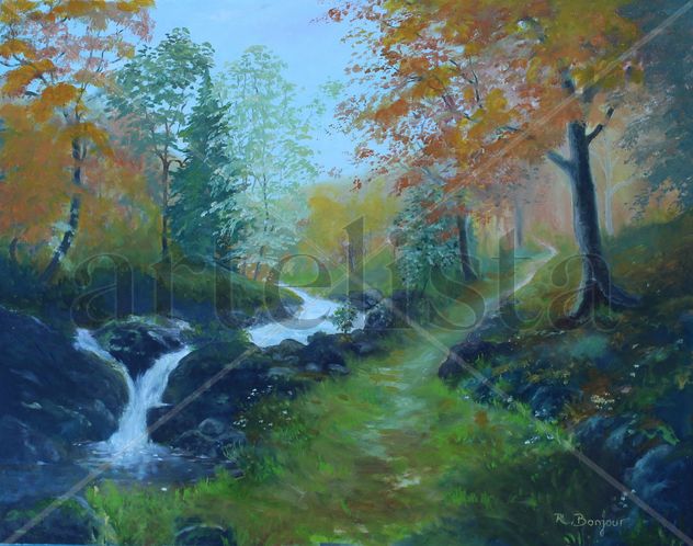 Stroll by the fall