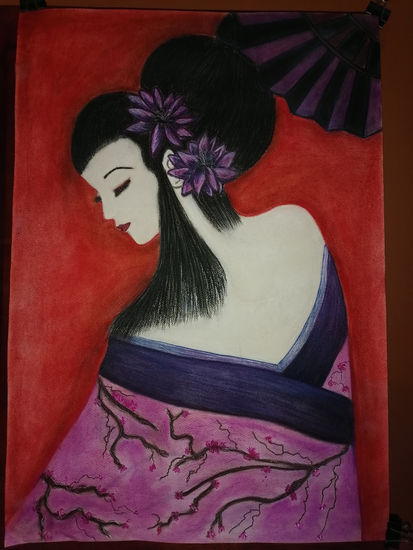 Geisha Kaori Pastel Papel Otros