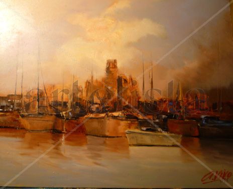 3723  Ruinas y barcos
