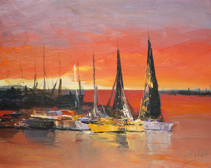 3765 Atardecer con...