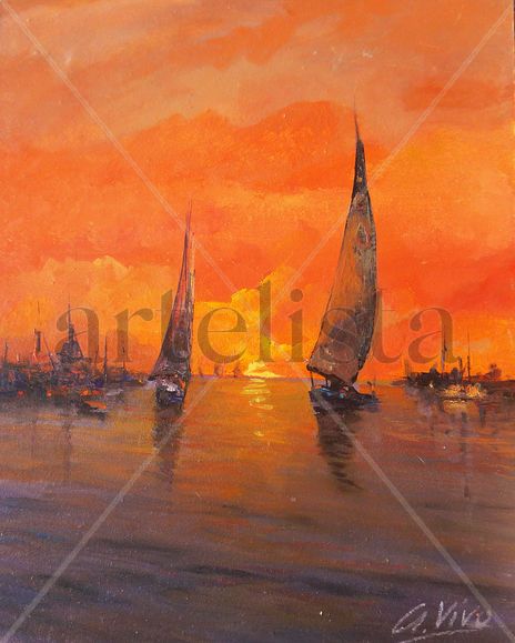 3767 Atardecer con...