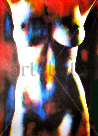 Naked Skin Acrylic Canvas Nude Paintings