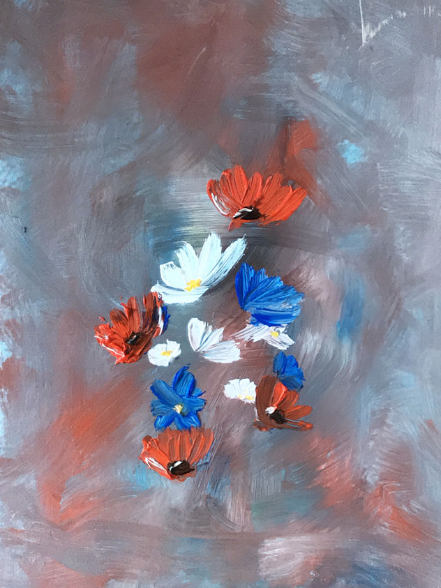 A few flowers