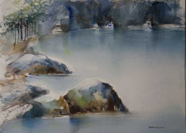 La Laguna Negra Watercolour Paper Landscaping