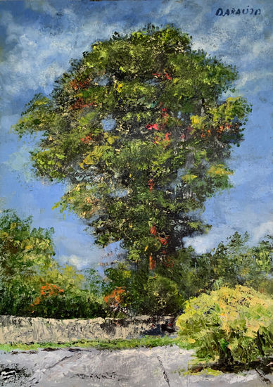 Árbol Urbano Oil Canvas Landscaping