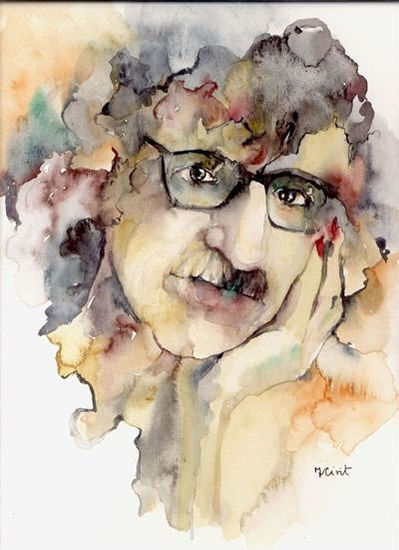 CHARLY Watercolour Canvas