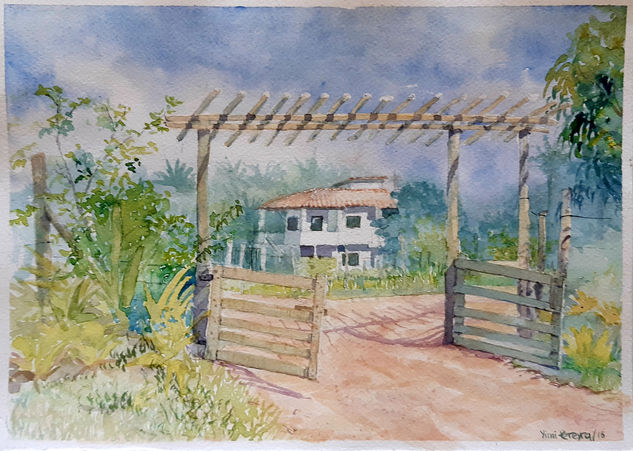 Porton en serra grande Watercolour Paper Landscaping