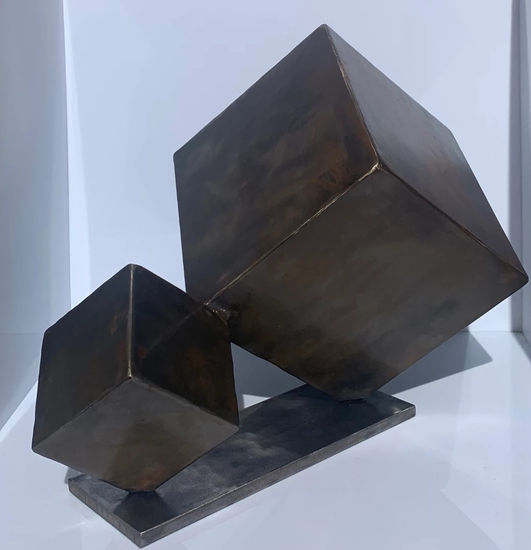 CUBOS Metal Abstract