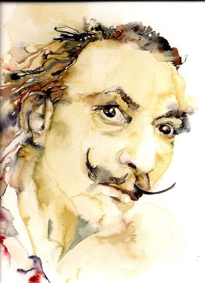 DALI Watercolour Canvas