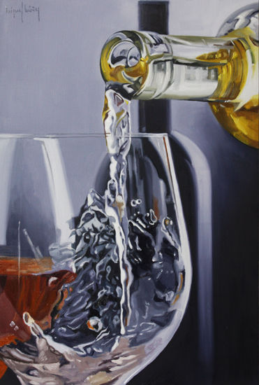 Copa numero 11 Oil Panel Still Life Paintings