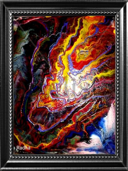 Necklace of Fire Acrylic Canvas Landscaping