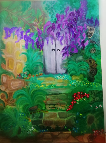 Puertas Acrylic Canvas Landscaping