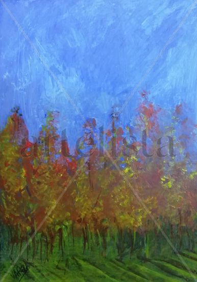 Azul Acrylic Card Landscaping