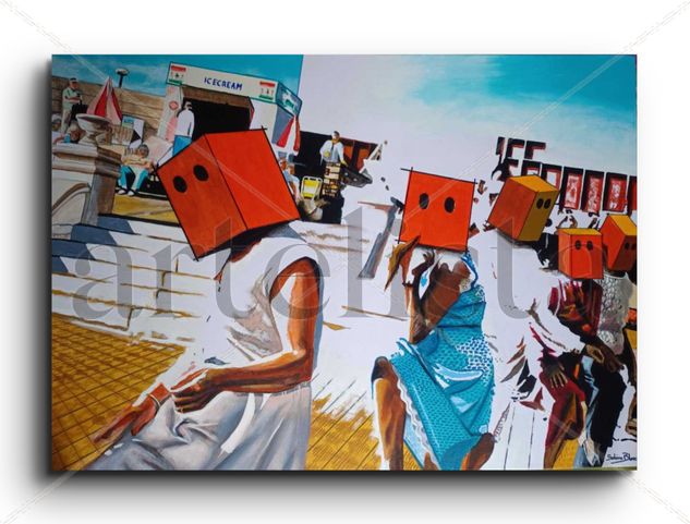 Que me quiten lo bailao Acrílico Lienzo Otros