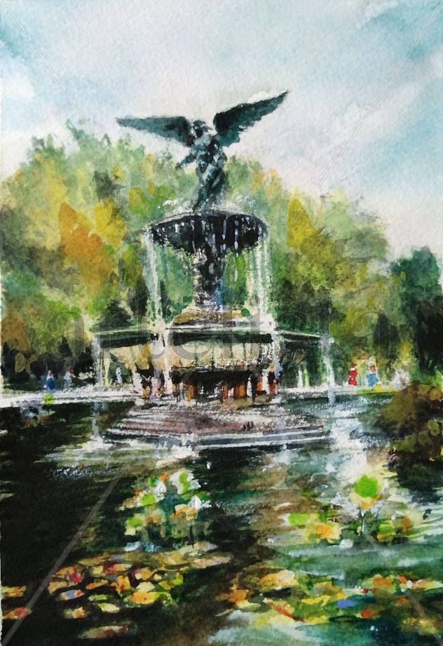 Fuente Bethesda, Central Park