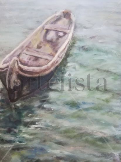 Soledad Oil Panel Marine Painting