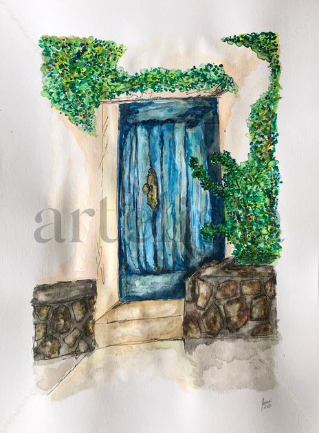 La Puerta Azul