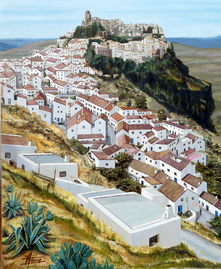 Casares Óleo Lienzo Paisaje