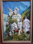 Cabras y peñas en Los Oscos