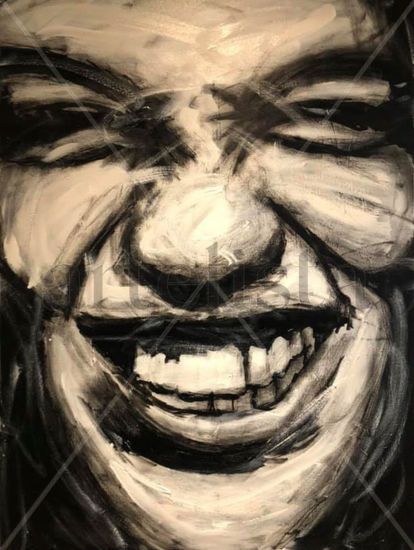 Cosquillas Acrylic Canvas Portrait