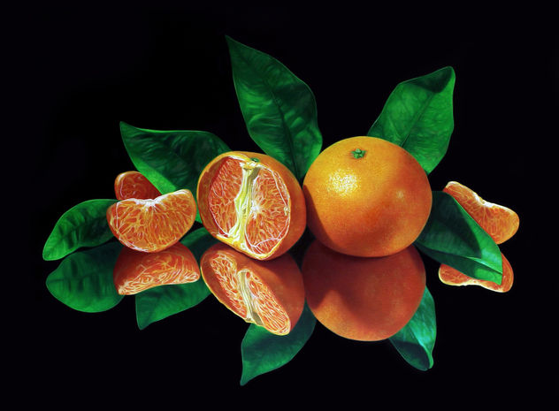 Reflejos de mandarinas