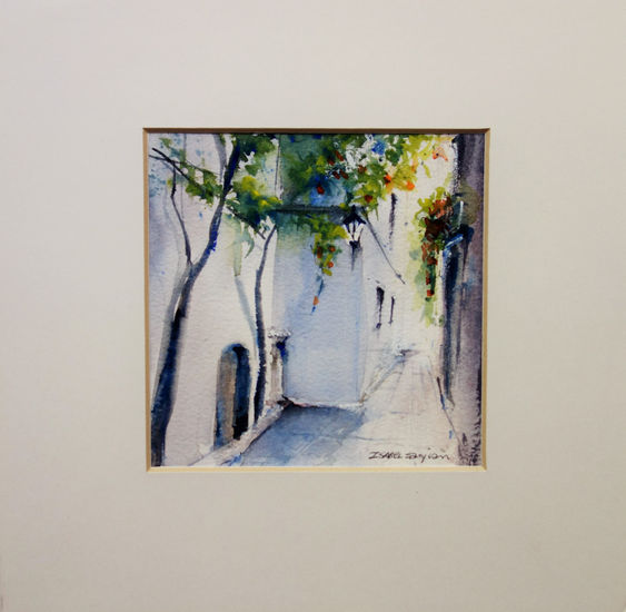 Calleja del pañuelo Watercolour Paper Landscaping