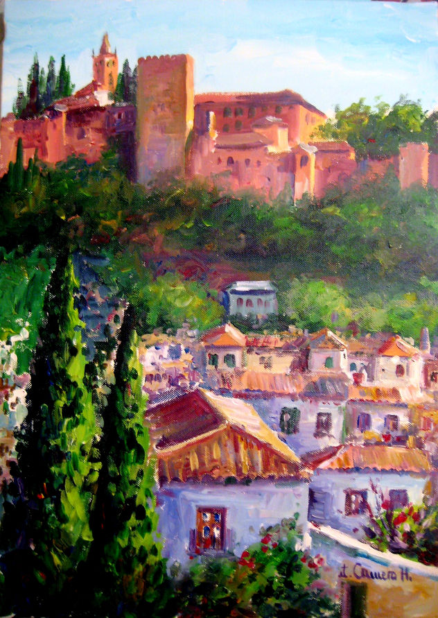 Alhambra. Acrilico sobre lienzo