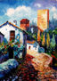 Rincón de Granada. Acrilico sobre lienzo
