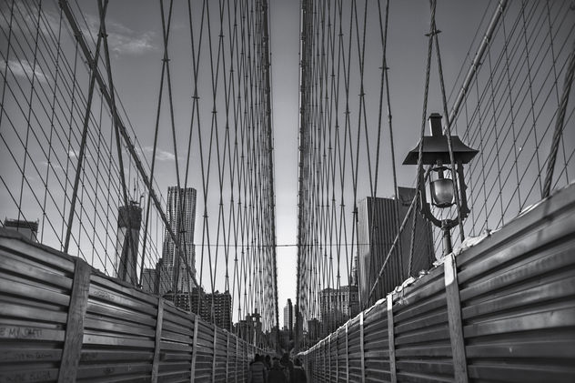 Brooklyn Bridge, New York.