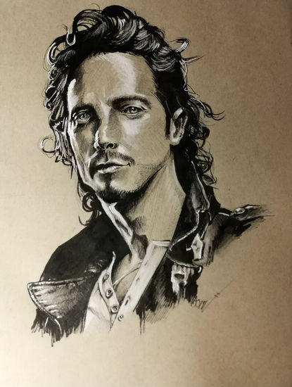 Chris Cornell Mixed Media