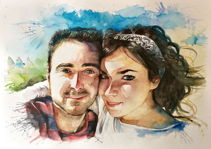 Retrato pareja