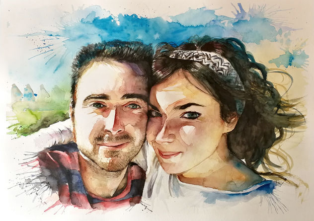 Retrato pareja