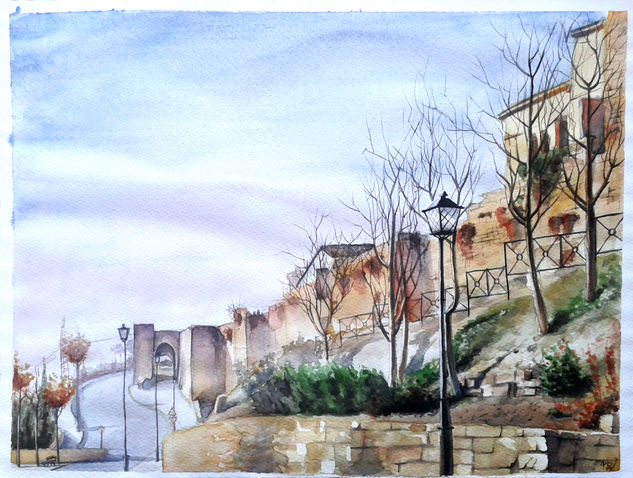 Murallas de Ubeda Watercolour Paper Landscaping