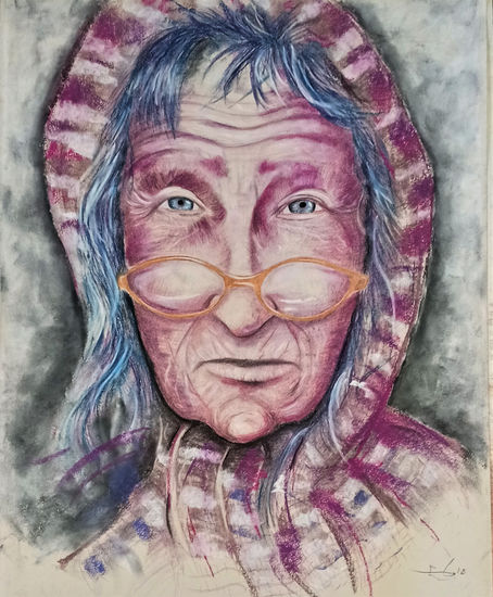 La abuela Mixed Media