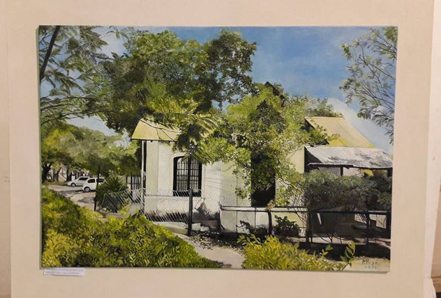 La antigua casa detrás del Náutico