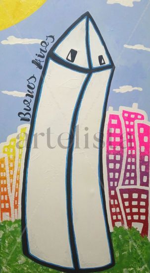 Buenos Aires Acrylic Canvas Landscaping