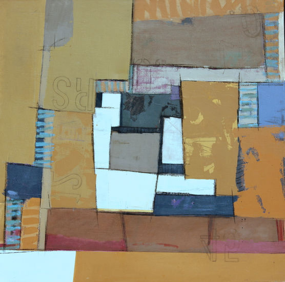 Urbano 50 (From the Urban series) Mixed media Canvas Landscaping