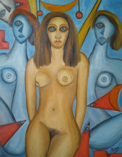 64. Inquieta Others Canvas Nude Paintings