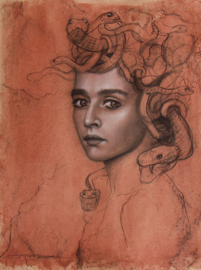 Medusa Mixed Media