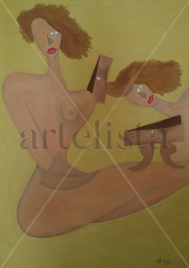 178. Las pinzas Oil Canvas Nude Paintings