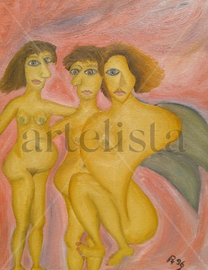 150. El embarazo Oil Canvas Nude Paintings