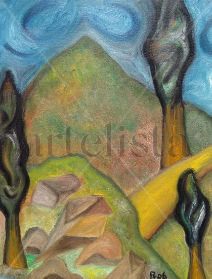 152. Montaña Oil Canvas Landscaping