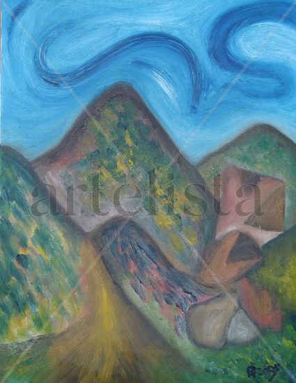 209. Entremontañas Oil Canvas Landscaping