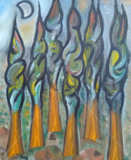 210. Guadarrama Oil Canvas Landscaping