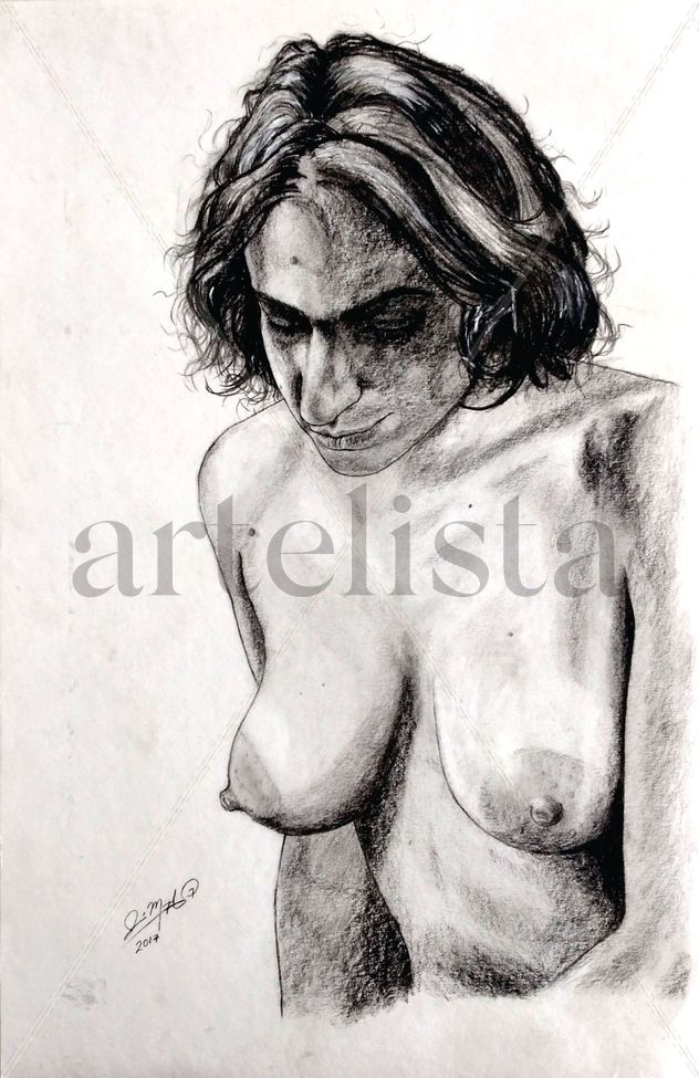 Mujer Desnuda Triste